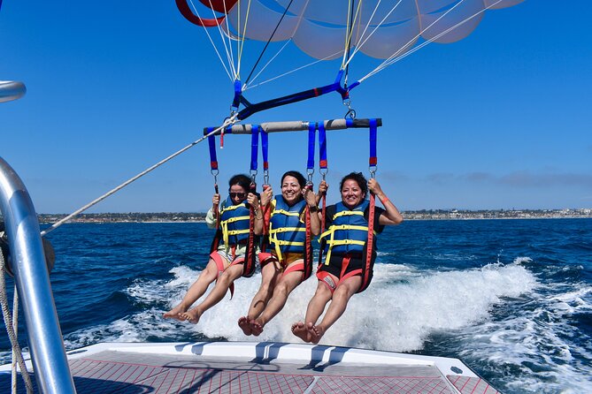 1 Hour Shared Parasailing Adventure in Oceanside - The lift above the Pacific