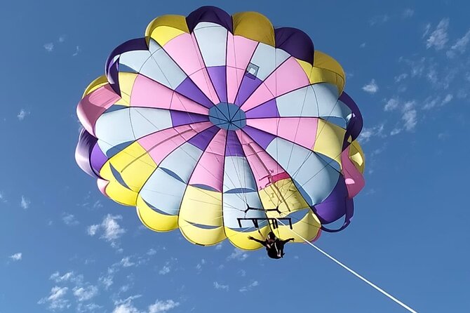 15-minute Private Parasailing Experience in Cozumel - Leaving Marina Caleta for the Costa area