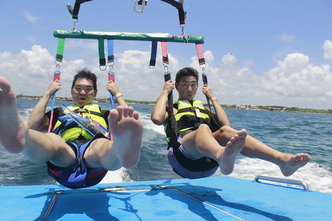 2 in 1 Parasailing and Jet Sky Tour in Cancun - Safety and comfort for first-timers
