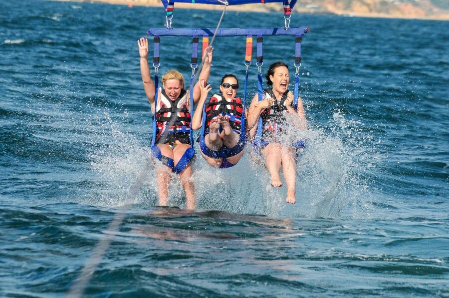 Albufeira: Single, Double or Triple Parasailing Tour - Up to 80 meters above Albufeira