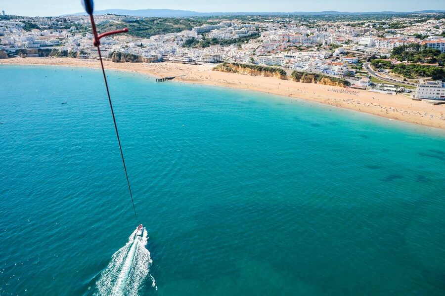 Albufeira: Single, Double or Triple Parasailing Tour - Wind, weather, and the real schedule