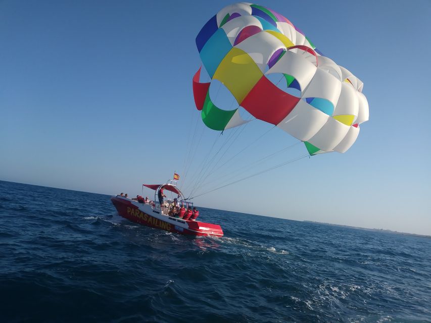 Alicante: Boat Trip and Parasailing Experience with Drink - The boat ride, music, and drink confusion