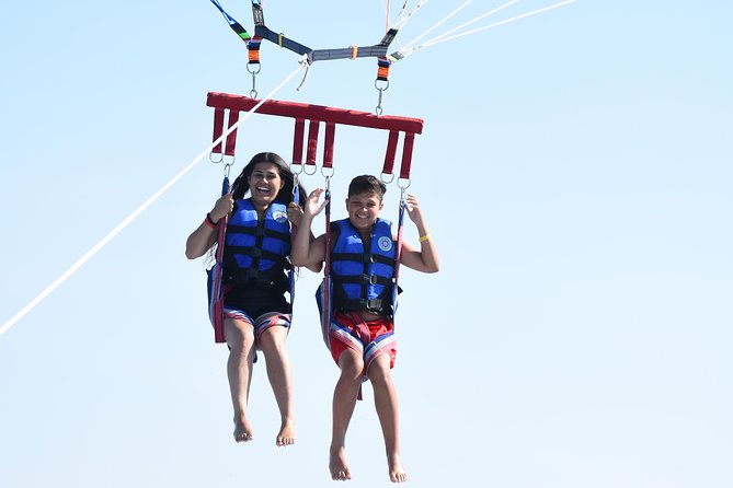 Amazing Parasailing Experience - From the marina to the first lift