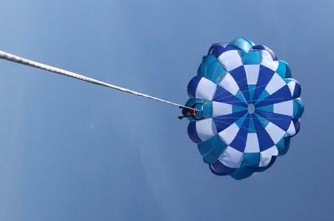 Andaman FlyAir Parasailing - The Water Dip and Return to the Boat