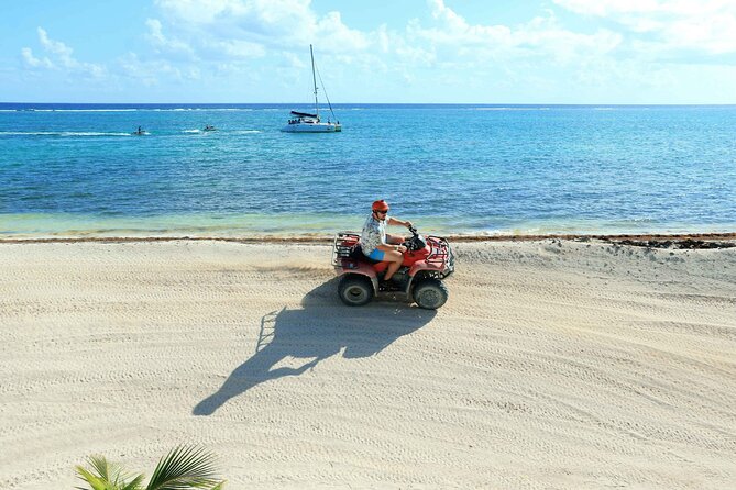 ATV with Speedboat, Waverunner, or Parasailing - Food, drinks, and beach-club time