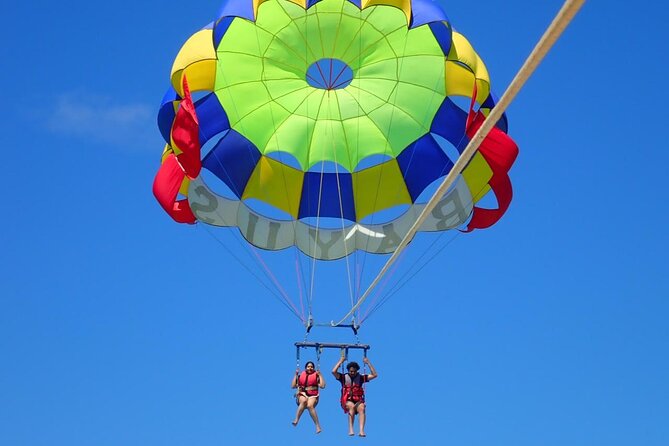 Bali Parasailing Adventure, Jet Ski, Banana Boat , Donat Boat, with Transport - Banana Boat and Donat Boat: group fun with a wet finish