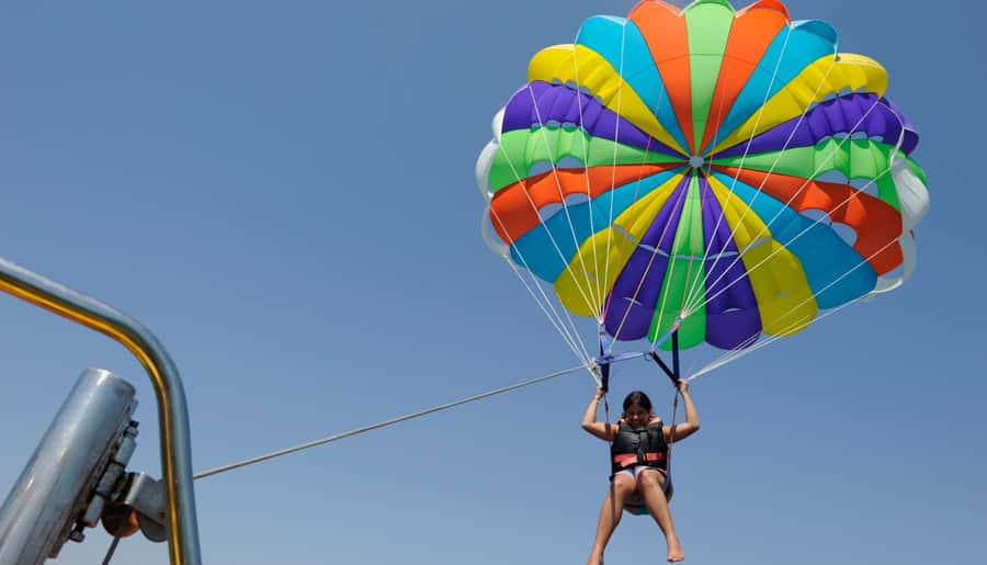 Bali: Parasailing, Jet Ski & Uluwatu Tour with Kecak Dance - Padang Padang Beach gives you a pause