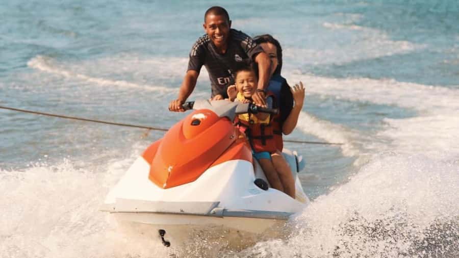 Bali: Sea Walk, Solo Jetski and Parasailing with Pickup - Parasailing Above Bali’s Coast