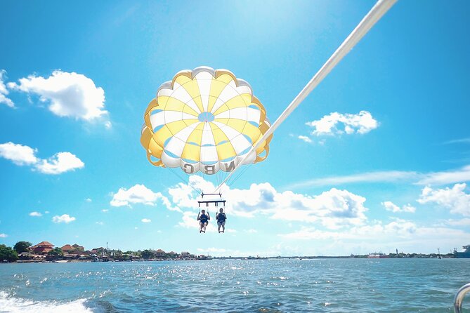 Bali: Zipline + Watersport Trio (Jetski, Parasailing, BananaBoat) - Who will enjoy this most
