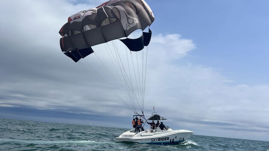 Barcelona: Guided Parasailing Experience - Key points at a glance