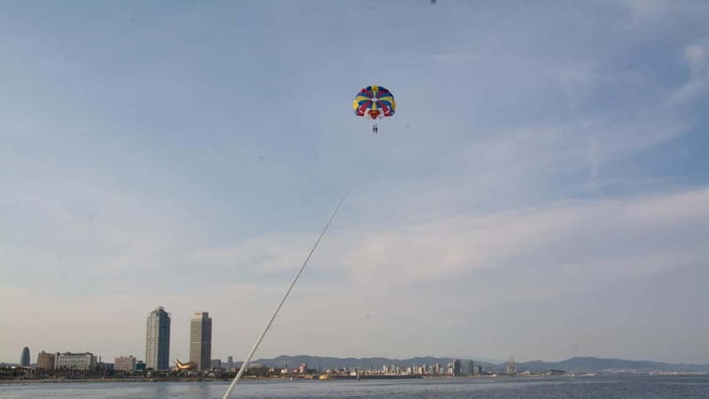 Barcelona: Parasailing with panoramic views over the sea - Photos, videos, and the real cost