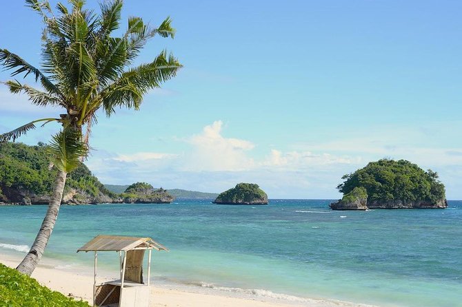 Boracay Island Hopping + Hot Kawa + Parasailing + Helmet Diving - Parasailing above White Beach