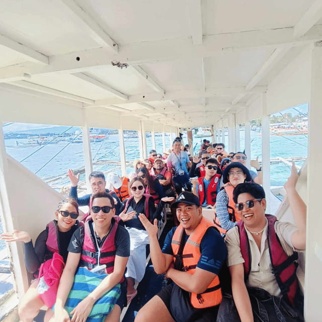 Boracay: Island Hopping with Lunch and Parasailing - Starting at Plato D’ Boracay on the beachfront