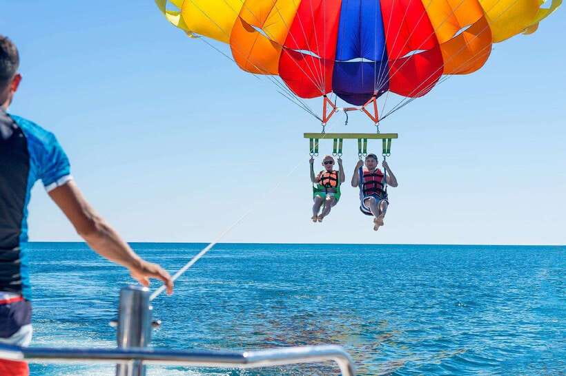Boracay: Island Hopping with Parasailing Experience - Meeting at Astoria Station 1 by 9:00 AM