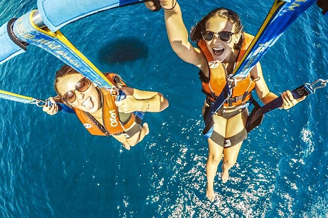 Boracay Parasailing Experience - From Boracay beach to the launch boat