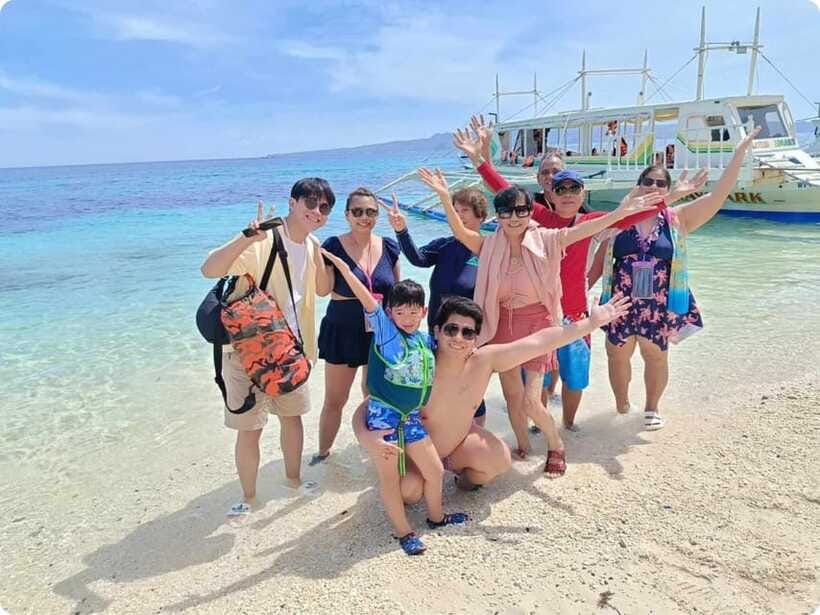 Boracay: Parasailing, Island Hopping, ATV Ride and Kawa Bath - The day in brief