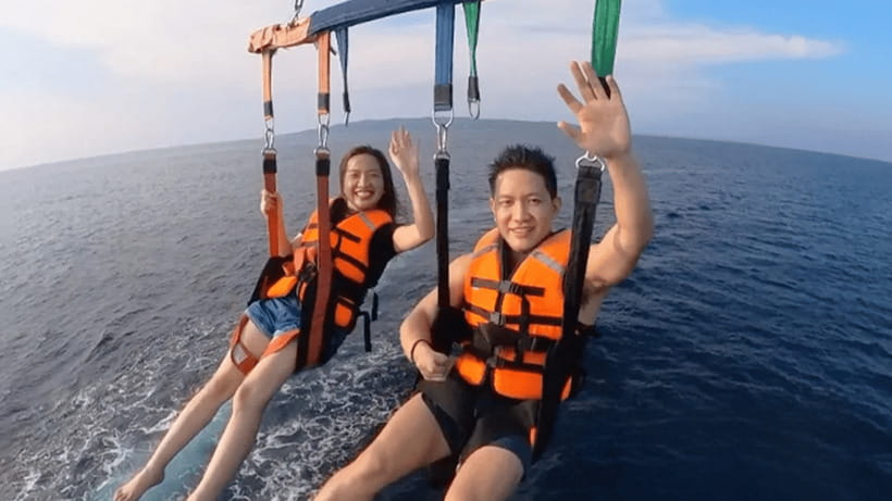 Boracay Parasailing with Insta 360 - What this parasailing experience actually gives you