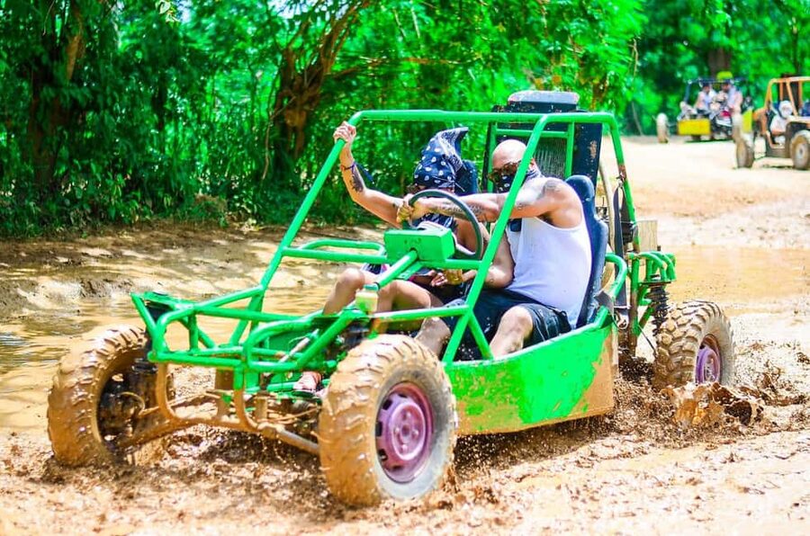 Buggy Tour and Parasailing Experience - Coffee and cave stops add pauses to the ride