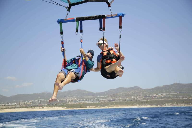 Cabo San Lucas: Parasailing Experience - The 10-minute boat ride into the bay