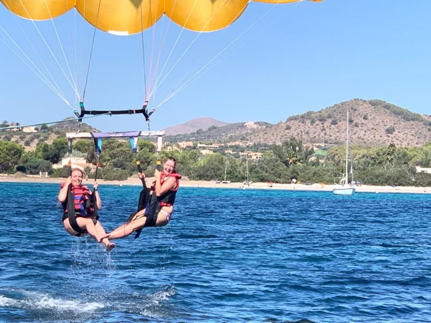 Cala Bona: Parasailing Experience - Weather and timing can change the plan