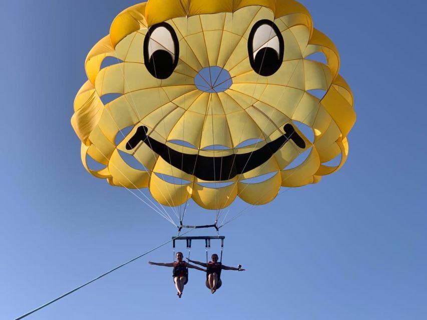 Cala Bona: Parasailing Experience - The speedboat ride sets the mood