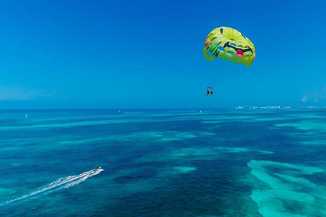 Cancun Parasail Open Schedule - Taking off from Playa Tortugas