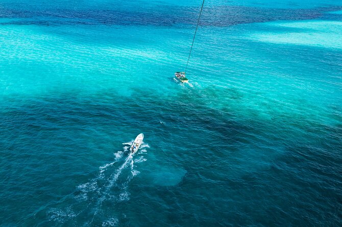 Cancun Parasail Open Schedule - The optional splash before landing