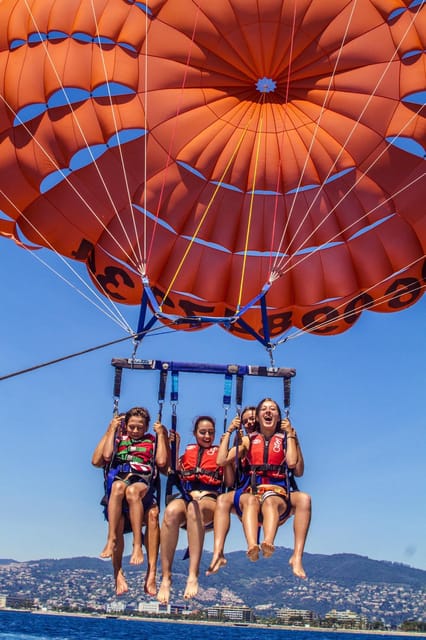 Cannes: Parasailing Experience for Couples, Family & Friends - Taking off over Cannes and Mandelieu