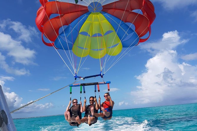 Capt Marvin Watersports / Parasail - Private Tour - Flying 500 feet above Providenciales