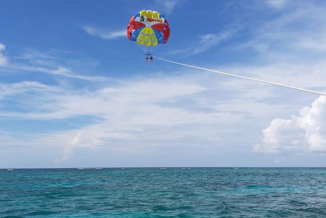 Capt Marvin Watersports / Parasail - Public Tour - The Optional Water Dip