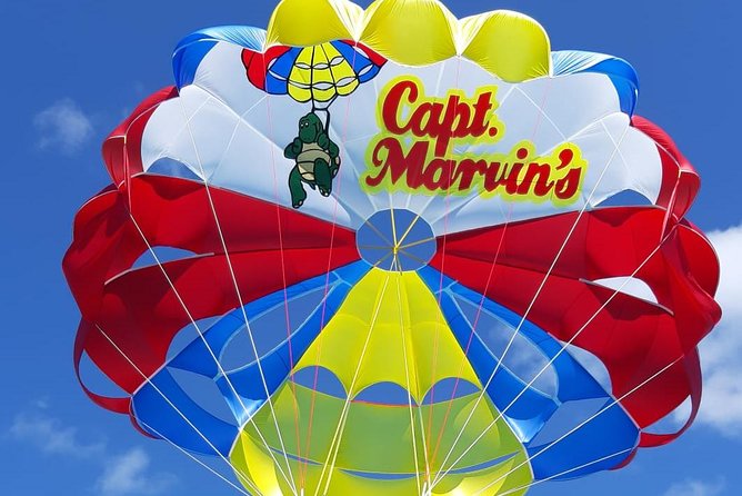 Capt Marvin Watersports / Parasail - Public Tour - The Flight at 500 Feet