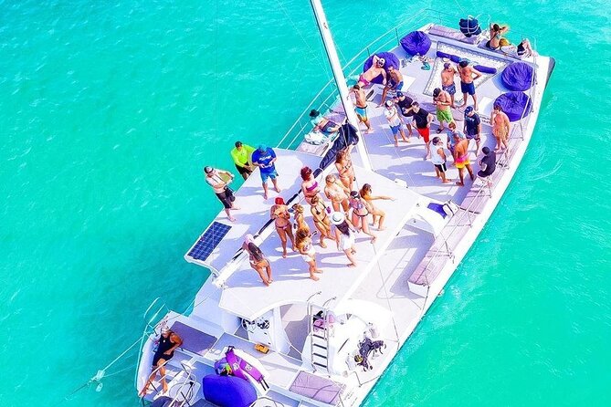 Catamaran Cruise with Snorkeling & Parasailing - Parasailing over the Punta Cana shoreline