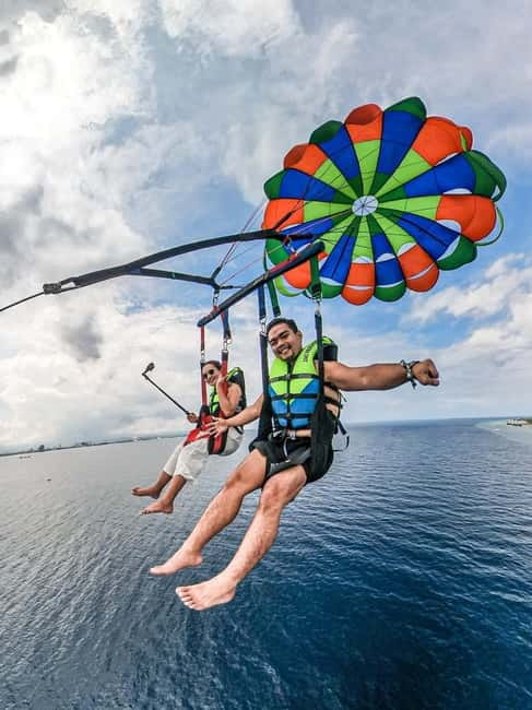 Cebu: Parasailing Ride Experience - Taking off above Cebu’s turquoise water