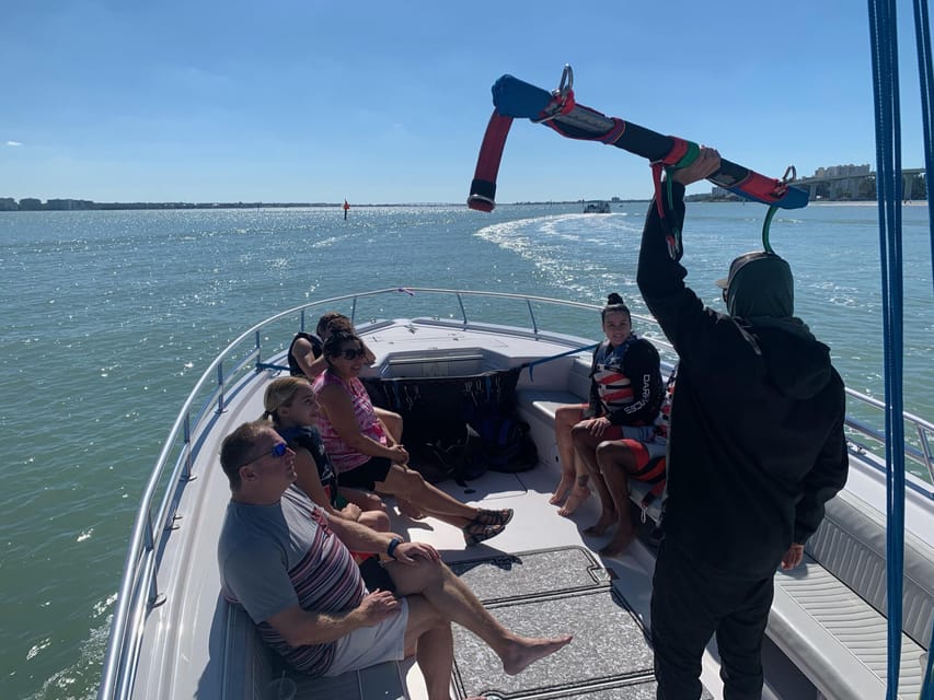 Clearwater Beach: Chute Em Up Parasailing Adventure - The one-hour boat ride and safety briefing