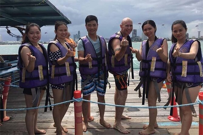 Coral Island speed boa-Parasailing and others activities choice - Who will enjoy this day most