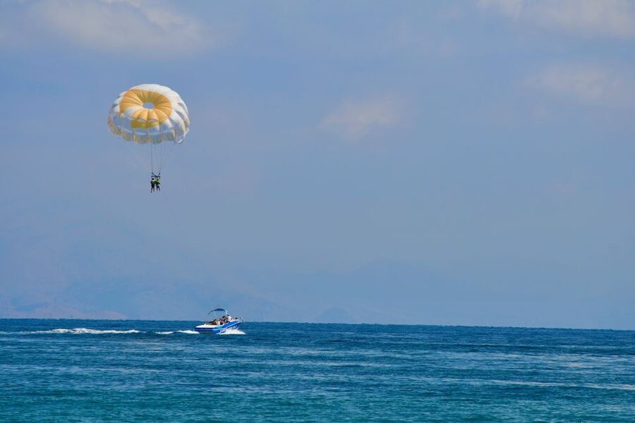 Corfu: Parasailing Adventure Near Corfu Town - The crew and equipment