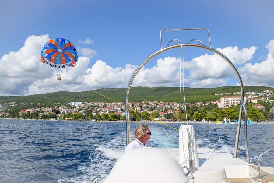 Crikvenica: Parasailing Experience Over the Adriatic Sea - Taking off from Crni Mol in Crikvenica