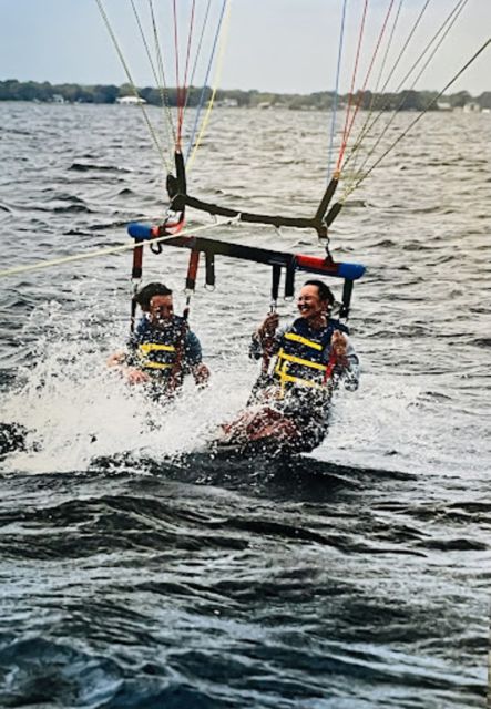 Destin: Parasailing Flight Above the Gulf of Mexico - The 10-minute flight and optional water touch