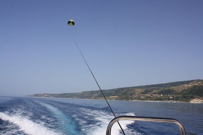 Double Parasailing flight to Tropea in Small Group - Getting ready for the flight