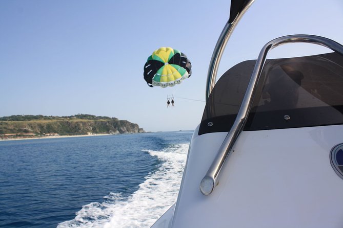 Double Parasailing flight to Tropea in Small Group - Safety, nerves, and the crew