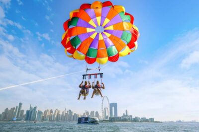 Palm View and JBR View Parasailing Experience