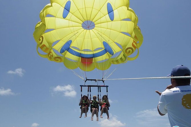 Fly Above Cancun Bay: Parasailing Experience - Ten minutes above Cancun Bay
