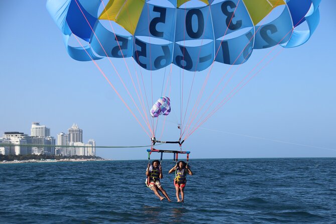 Fly South Beach Via Flysobe Parasail - Price, Tax, Fuel, and Photo Costs
