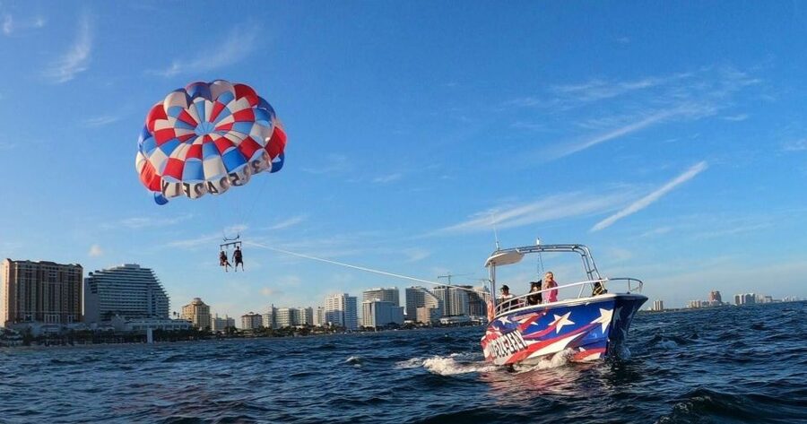 Fort Lauderdale: 90-Minute Parasailing Adventure - Returning by Hydraulic Winch