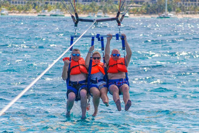 From Punta Cana: Amazing Activity Parasailing Hotel pickup - What the boat trip and launch are like