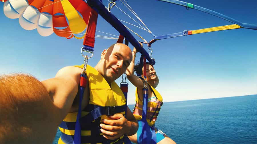 From Sharm El-Sheikh: Sharm El-Maya Parasailing Adventure - How the price compares with the time
