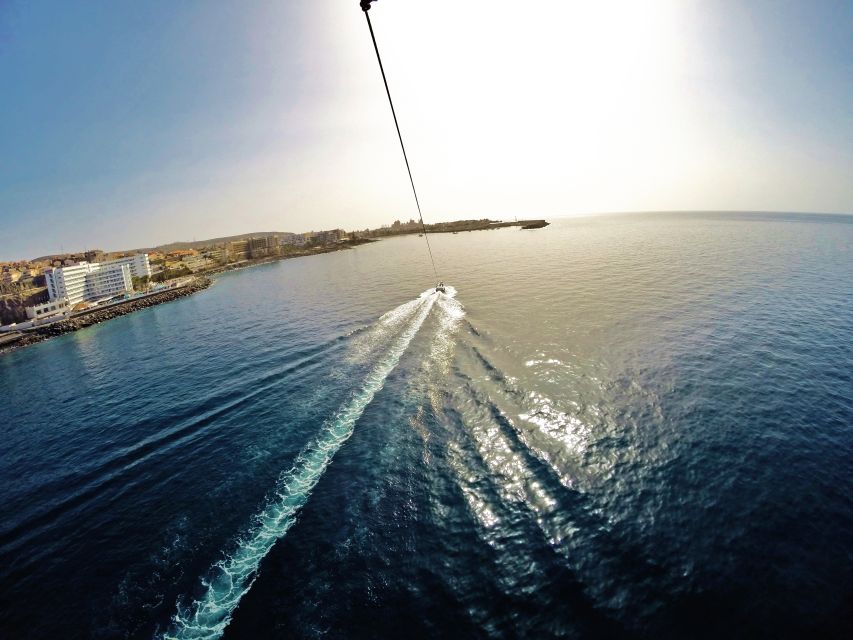 Gran Canaria: 1 to 3 Person Parasail over Anfi Beach - The experience in one clear timeline