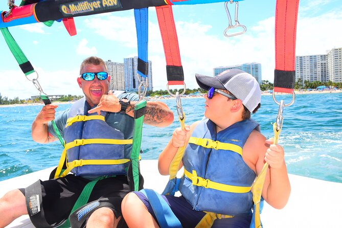 High Life Parasail - From the Pompano Beach dock to open water