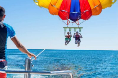 Parasailing Adventure on the Red Sea