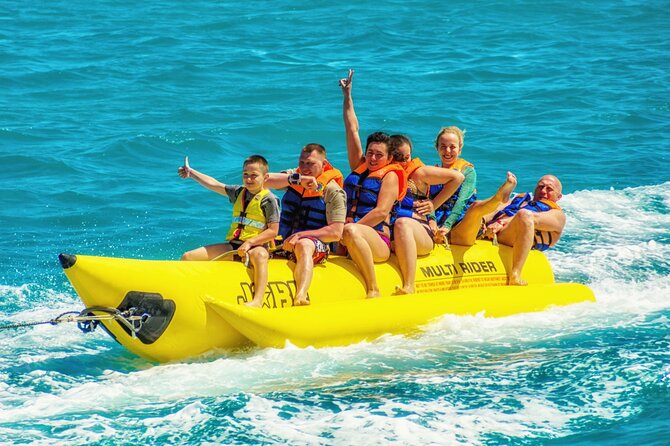 Hurghada Summer mix: Parasailing, and Banana Boat Fun - Who will enjoy this most